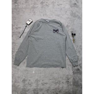 Vintage 90s Wossa 1992 Gray Full Sleeves T